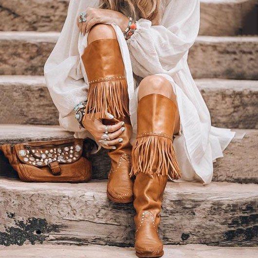 Tassel Spring/fall Boots